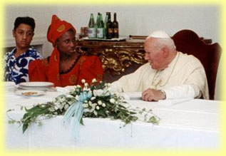 Eight-Fingered Pontiff Eating Glass