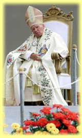 Eight-Fingered Pontiff is very hungry