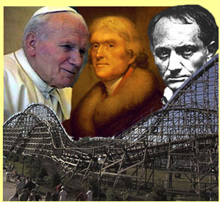 Eight-Fingered Pontiff, Jefferson, Baudelaire in Holy See World