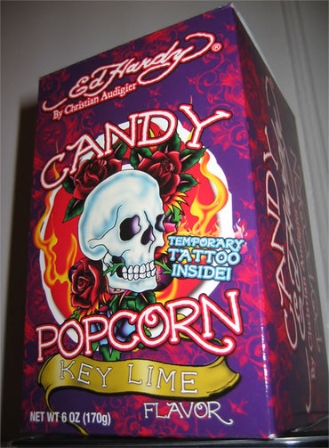 Ed Hardy Candy Popcorn Key Lime Flavor