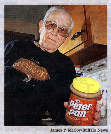 This man fought salmonella and won, displaying his tainted jar as a trophy of victory